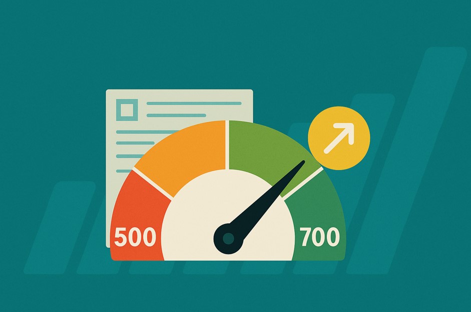 How to Improve Your Credit Score from 500 to 700 in One Year